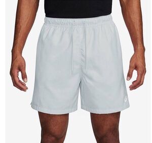 Men's Nike Club Woven Flow Shorts FN3307-043 Pure Platinum Size XXL.